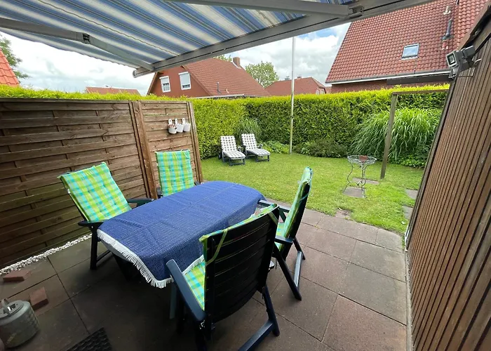 Haus Tillmann Mit Hund In Hooksiel 度假居